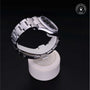 Rolex Certified Pre-owned Explorer M114270-0002 front on black background