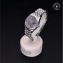 Rolex Certified Pre-owned Lady Datejust M278274-0028 front on black background