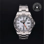 Rolex Certified Pre-owned Explorer M216570-0001 front on black background