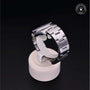 Rolex Certified Pre-owned Air-King M14000-0001 front on black background