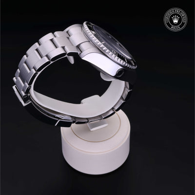 Rolex Certified Pre-owned Sea-Dweller M126660-0002 front on black background