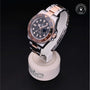 Rolex Certified Pre-owned GMT M126711CHNR-0002 front on black background