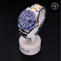 Rolex Certified Pre-owned Submariner M126613LB-0002 front on black background