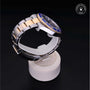 Rolex Certified Pre-owned Submariner M126613LB-0002 front on black background
