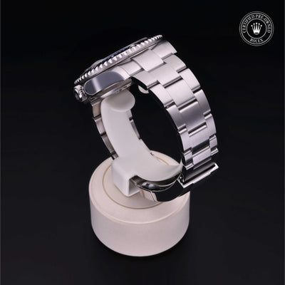 Rolex Certified Pre-owned Sea-Dweller M126600-0001 front on black background