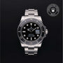 Rolex Certified Pre-owned Submariner M116610LN-0001 front on black background