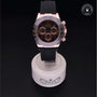Rolex Certified Pre-owned Daytona M116515LN-0015 front on black background