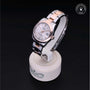 Rolex Certified Pre-owned Lady Datejust M178241-0002 front on black background