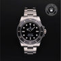 Rolex Certified Pre-owned Submariner M114060-0002 front on black background