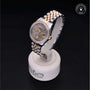 Rolex Certified Pre-owned Lady Datejust M178383-0043 front on black background