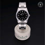 Rolex Certified Pre-owned Explorer M14270-0003 front on black background