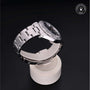 Rolex Certified Pre-owned Explorer M16570-0005 front on black background