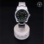 Rolex Certified Pre-owned Milgauss M116400GV-0001 front on black background