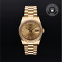 Rolex Certified Pre-owned Day-date M118238-0103 front on black background