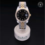 Rolex Certified Pre-owned Datejust M126333-0006 front on black background