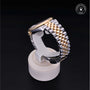 Rolex Certified Pre-owned Datejust M126333-0006 front on black background