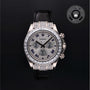 Rolex Certified Pre-owned Daytona M116599TBR-0006 front on black background