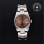 Rolex Certified Pre-owned Datejust M16200-0023 front on black background