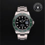 Rolex Certified Pre-owned Submariner M126610LV-0002 front on black background