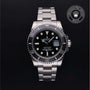 Rolex Certified Pre-owned Submariner M116610LN-0001 front on black background