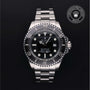 Rolex Certified Pre-owned Sea-Dweller M116660-0001 front on black background