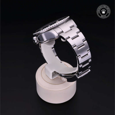 Rolex Certified Pre-owned Sea-Dweller M116660-0001 front on black background