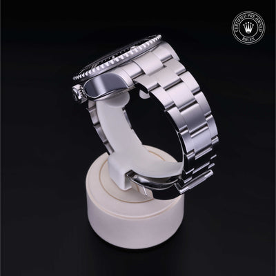 Rolex Certified Pre-owned Sea-Dweller M126660-0001 front on black background