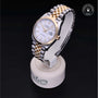 Rolex Certified Pre-owned Datejust M126233-0019 front on black background