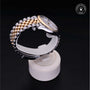 Rolex Certified Pre-owned Datejust M126233-0019 front on black background