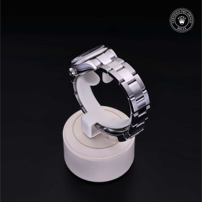 Rolex Certified Pre-owned Lady Datejust M279160-0010 front on black background