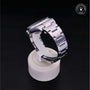 Rolex Certified Pre-owned Oyster Perpetual M114300-0001 front on black background