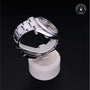 Rolex Certified Pre-owned Datejust M116300-0007 front on black background