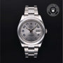 Rolex Certified Pre-owned Datejust M116300-0002 front on black background