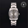 Rolex Certified Pre-owned Air-King M114234-0011 front on black background