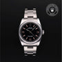 Rolex Certified Pre-owned Oyster Perpetual M116000-0006 front on black background