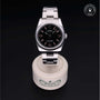 Rolex Certified Pre-owned Oyster Perpetual M116000-0006 front on black background