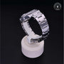 Rolex Certified Pre-owned Explorer M16570-0006 front on black background