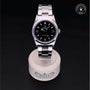 Rolex Certified Pre-owned Explorer M114270-0002 front on black background