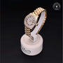 Rolex Certified Pre-owned Lady Datejust M279138RBR-0030 front on black background