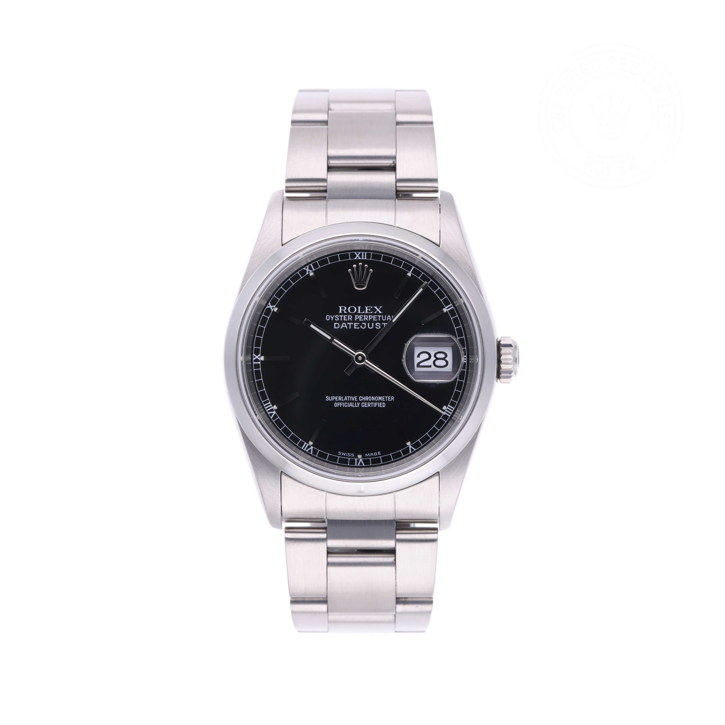 Rolex Datejust | 16200 | Certified Pre-Owned