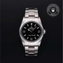 Rolex Certified Pre-owned Explorer M114270-0002 front on black background