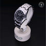 Rolex Certified Pre-owned Explorer M114270-0002 front on black background