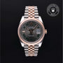 Rolex Certified Pre-owned Datejust M126331-0016 front on black background