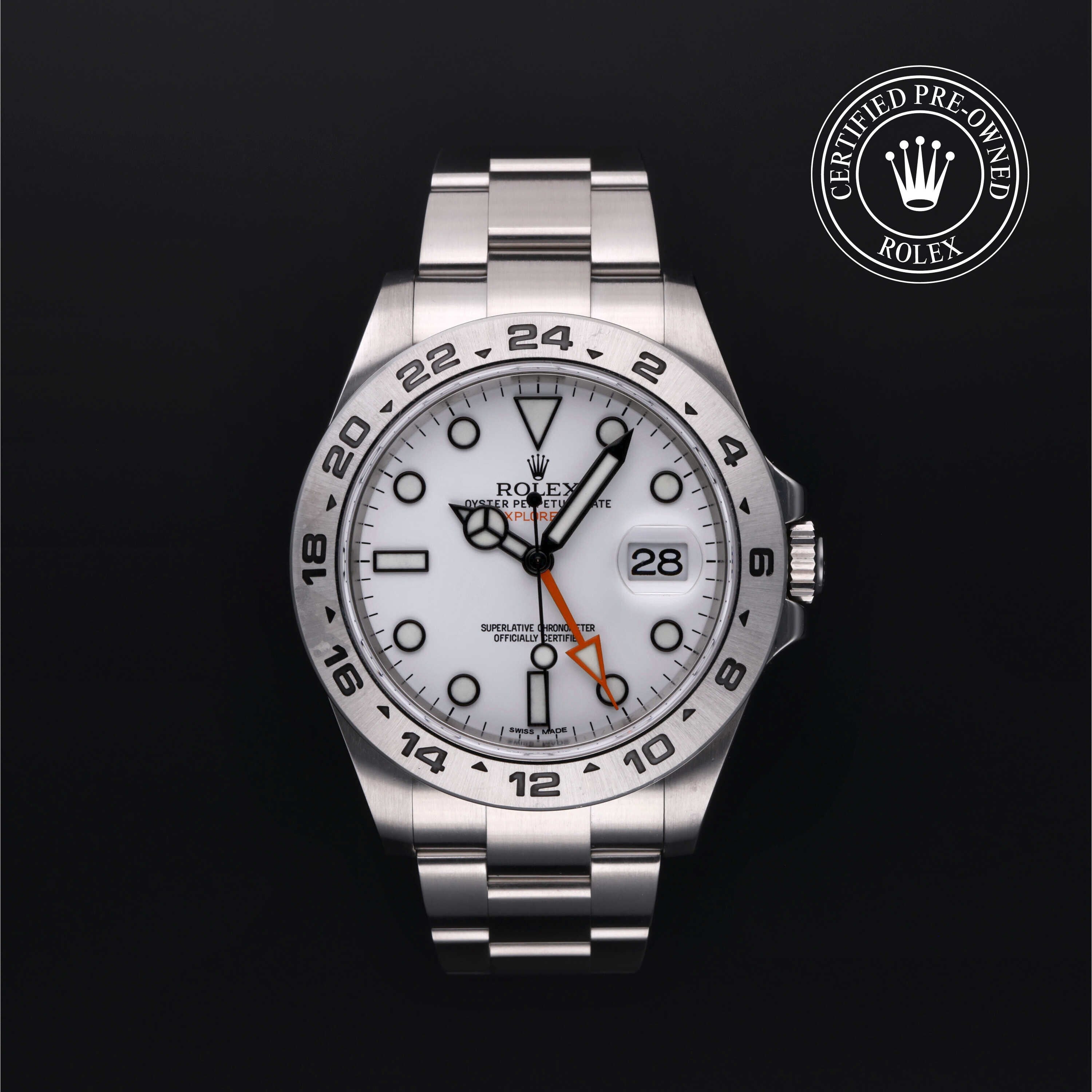 Rolex Certified Pre-owned EXPLORER II | Watches of Switzerland
