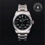 Rolex Certified Pre-owned Air-King M116900-0001 front on black background