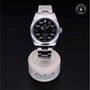 Rolex Certified Pre-owned Air-King M116900-0001 front on black background