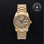 Rolex Certified Pre-owned Day-date M128238-0051 front on black background