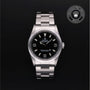 Rolex Certified Pre-owned Explorer M14270-0001 front on black background