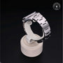 Rolex Certified Pre-owned Air-King M14000-0005 front on black background
