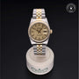 Rolex CPO Datejust M16233 front on white background